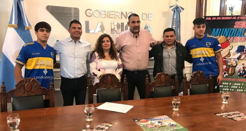 Presentaron el Segundo mundialito de futbol infantil