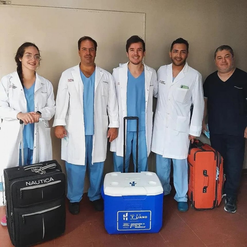 Realizaron el primer operativo de donación multiorgánica del año