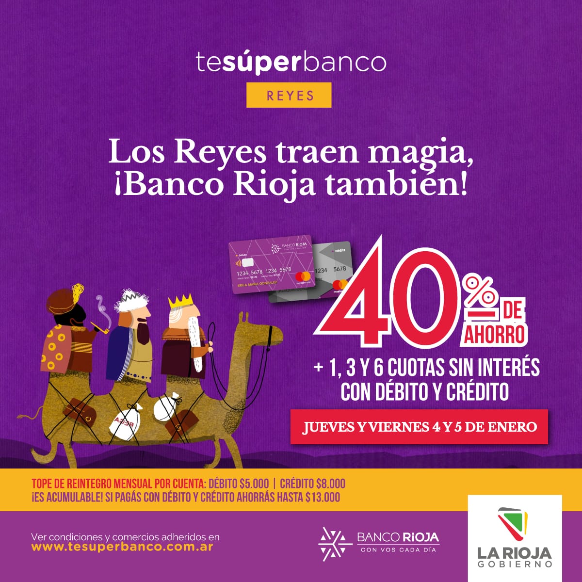 Volvió “Te súper Banco Reyes” .