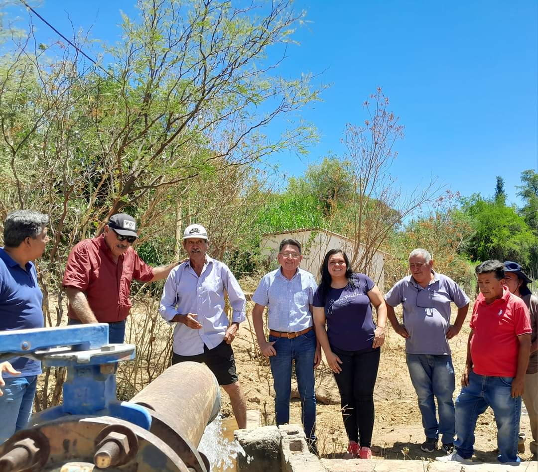 El Gobierno Provincial implementa un operativo para ampliar la cobertura de agua en Los Sauces.