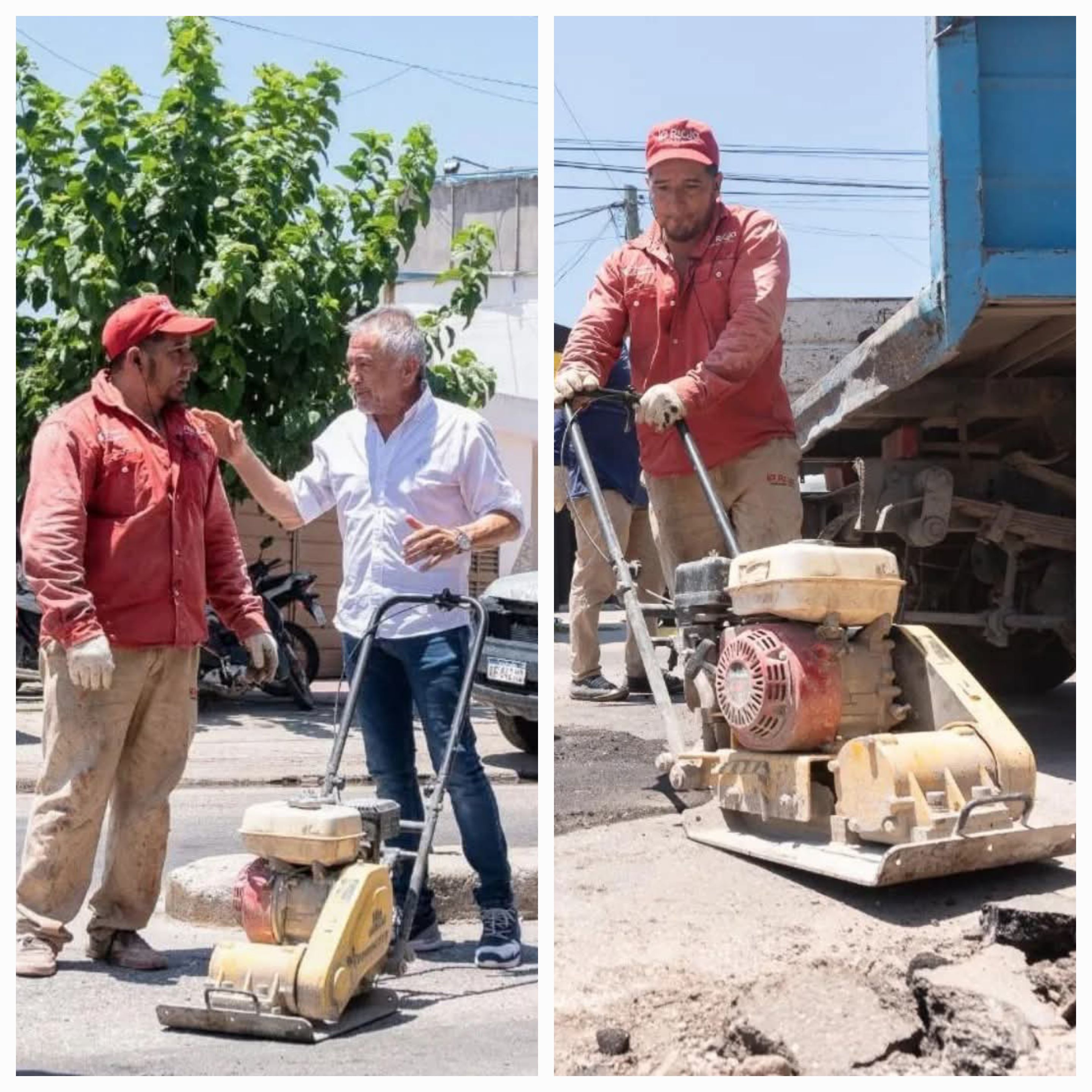 El Municipio no se toma vacaciones e intensifica el plan de bacheo.