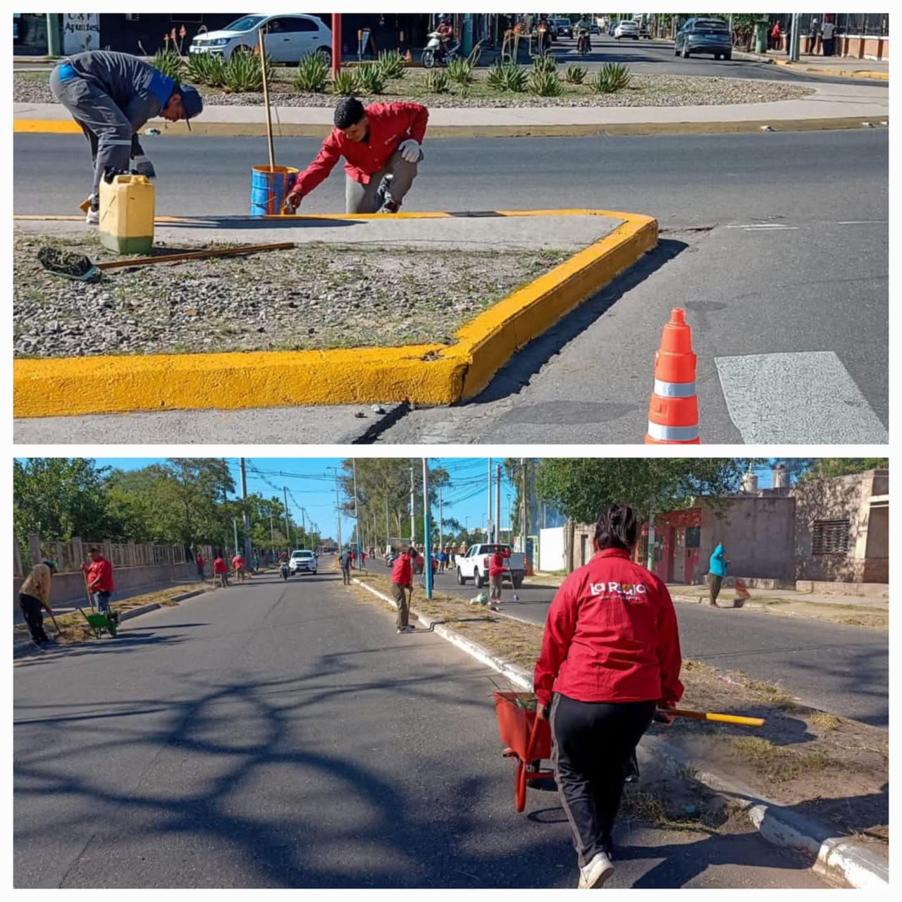 Municipio de la Capital, Provincia y UNLar trabajan coordinadamente con equipos operativos en zona universitaria.