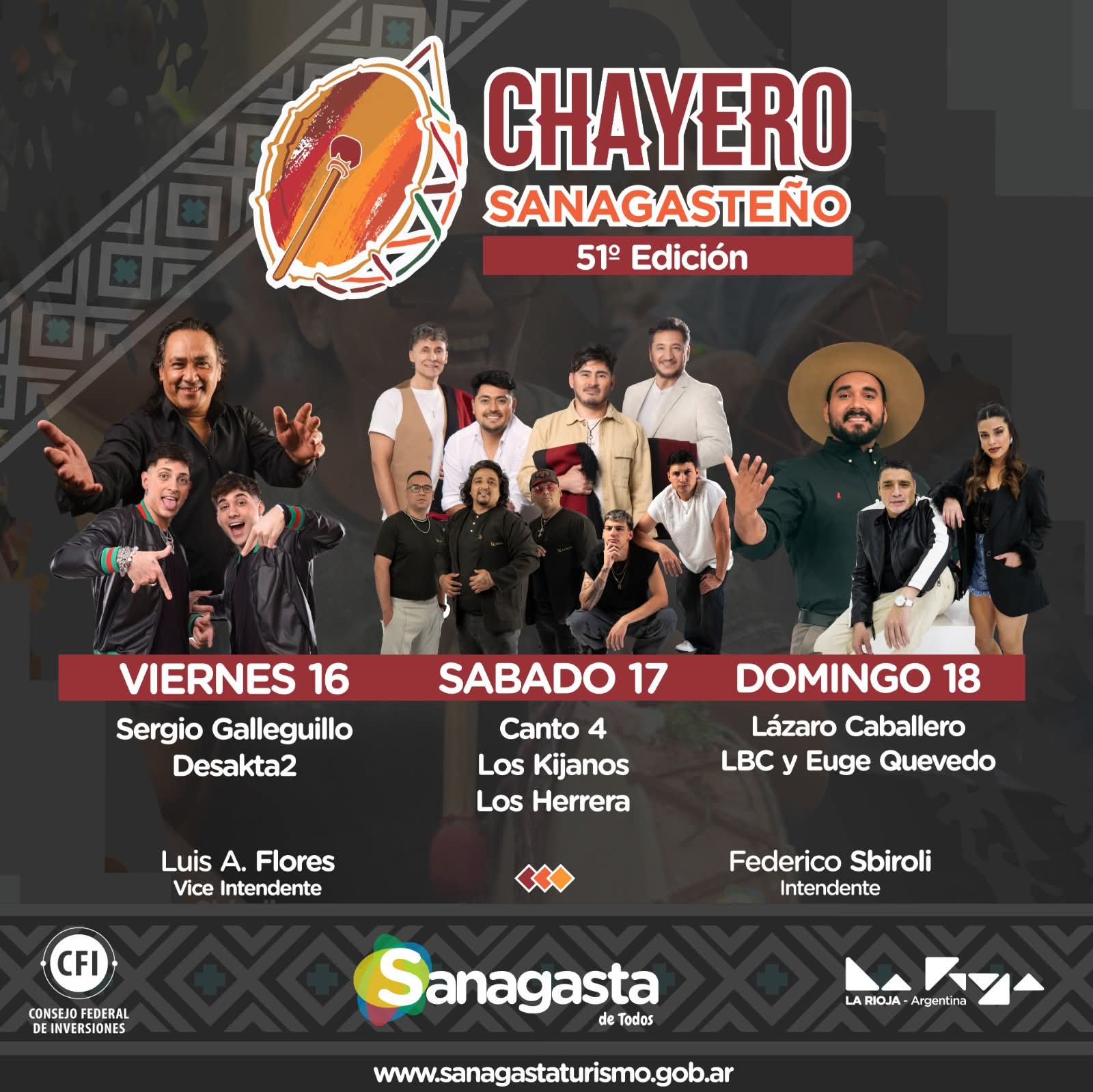 Sanagasta. Mega operativo para la edición 51 del Chayero Sanagasteño 