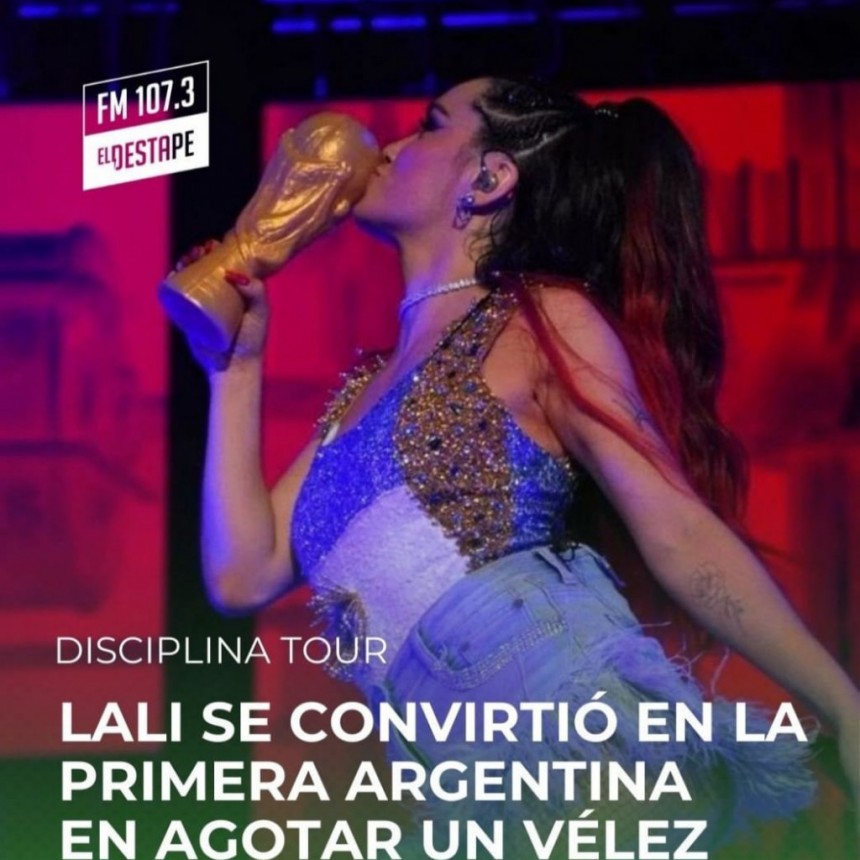 Lali logro su primer 