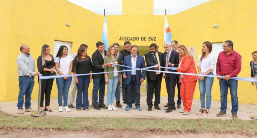 Con la inauguración del edificio del Juzgado de Paz Lego, se garantiza el acceso a justicia a la comunidad de Vinchina