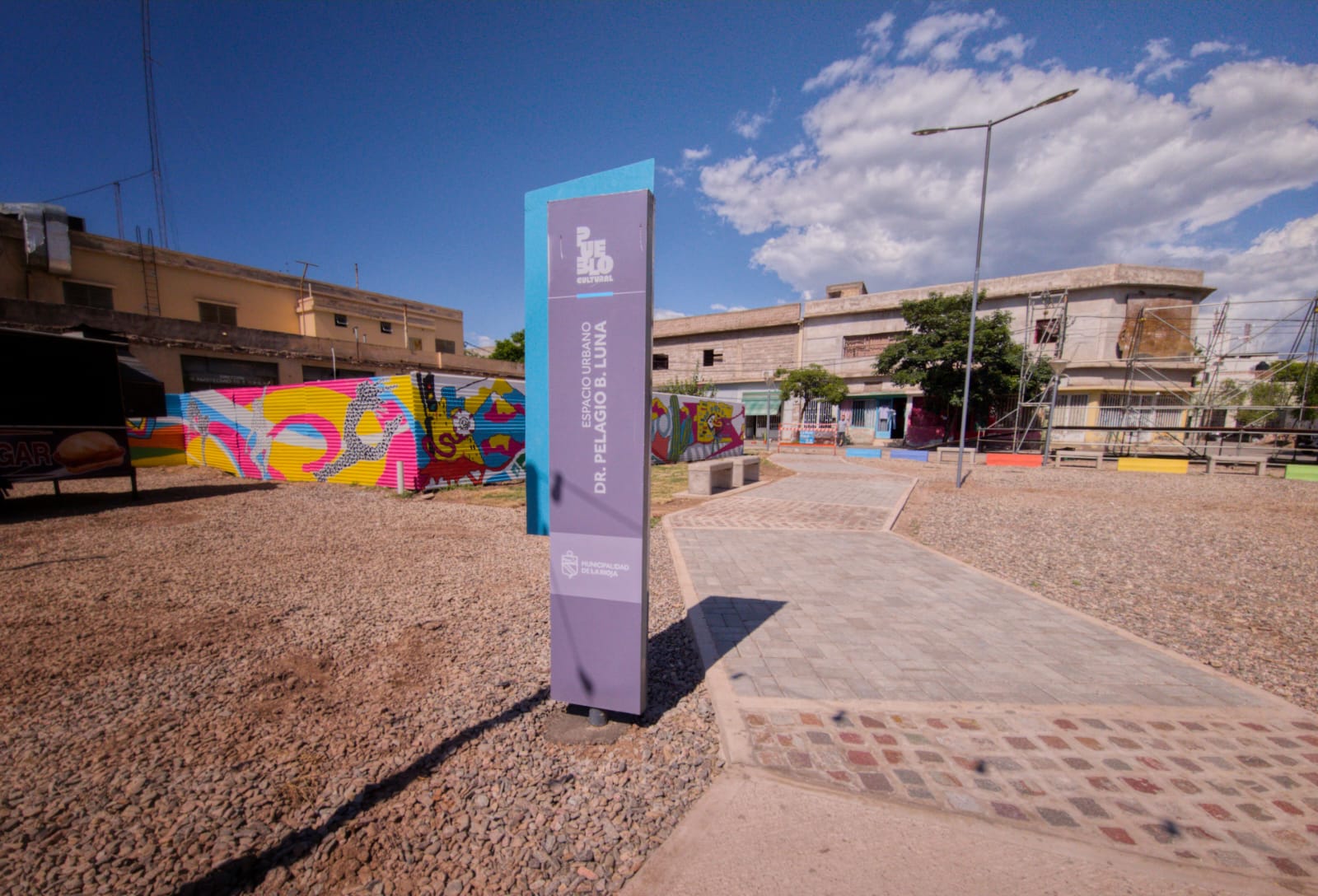 La Intendenta inauguro la obra de integración y puesta en valor del Pueblo Cultural