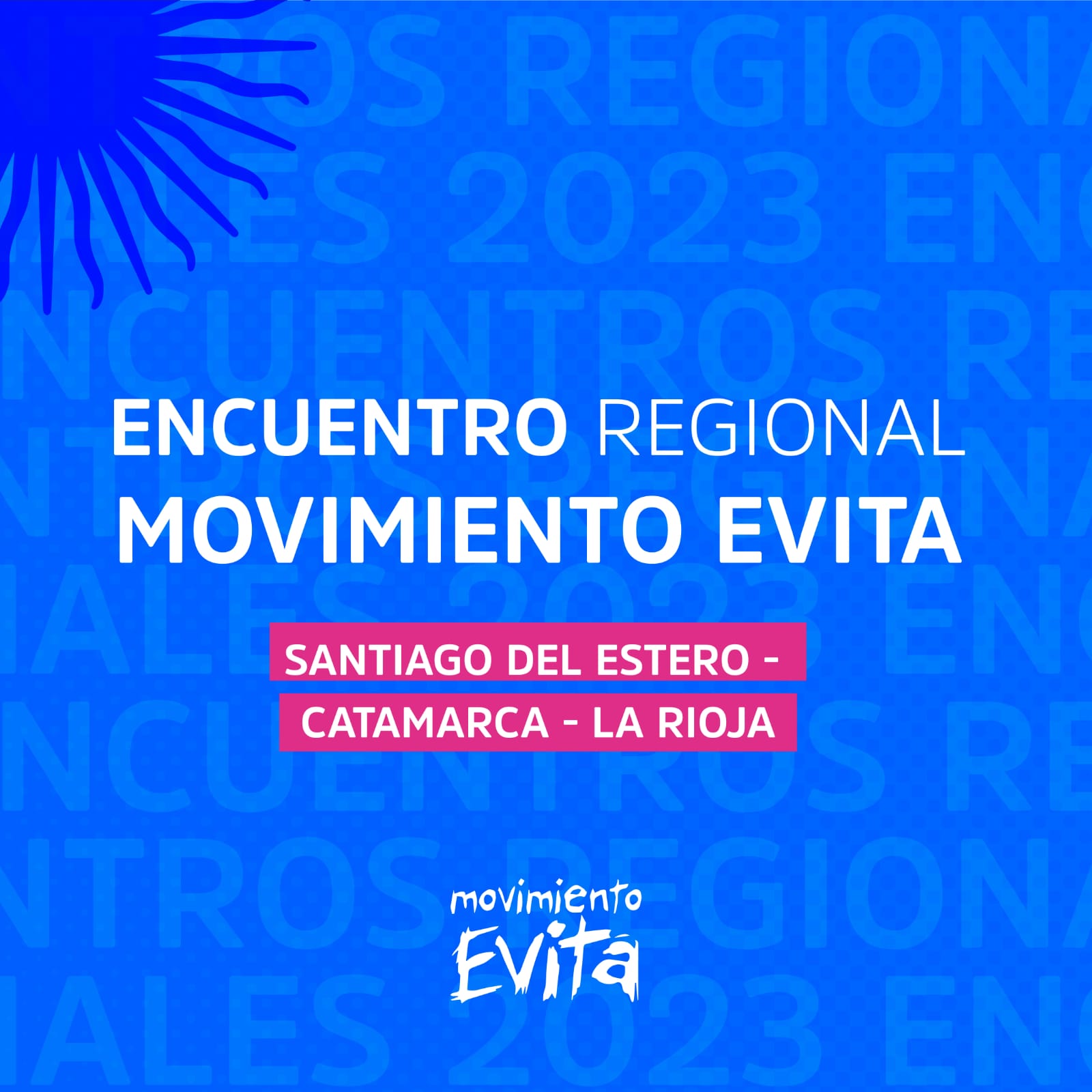 Emilio Pérsico presidirá el plenario del Movimiento Evita en La Rioja.