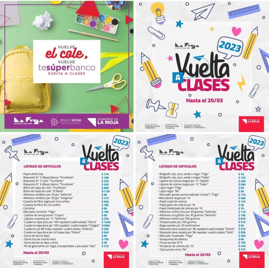 Llega una nueva edición de Te Super Banco ”Vuelta a clases”