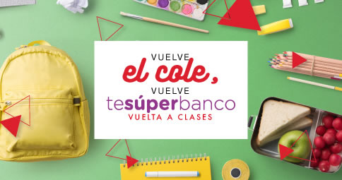 Este jueves habrá promoción “Te Super Banco, Vuelta a Clases”