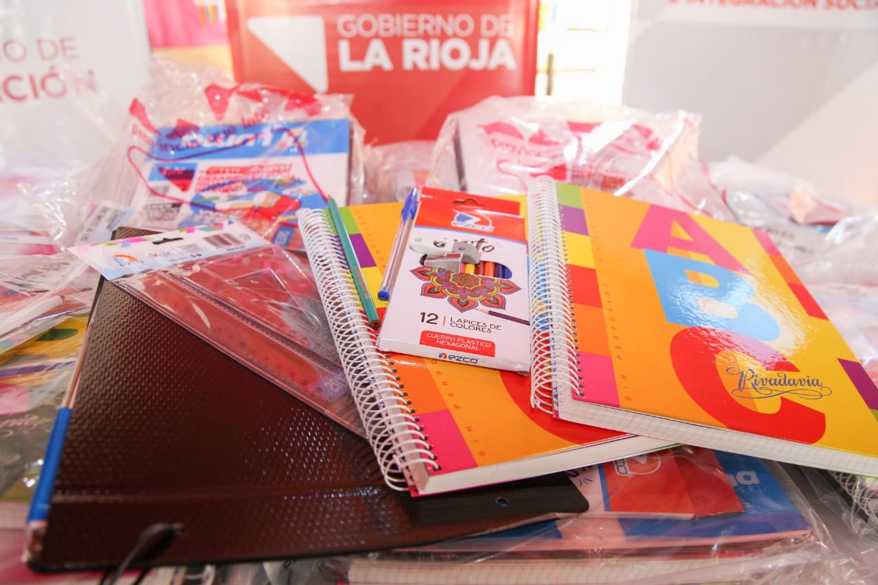 Se entregarán más de 55 mil kits escolares en La Rioja