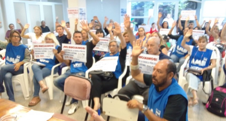 AMP ratificó el no inicio del Ciclo Lectivo 2023