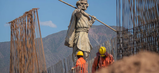 La obra pública en La Rioja se encuentra paralizada. 