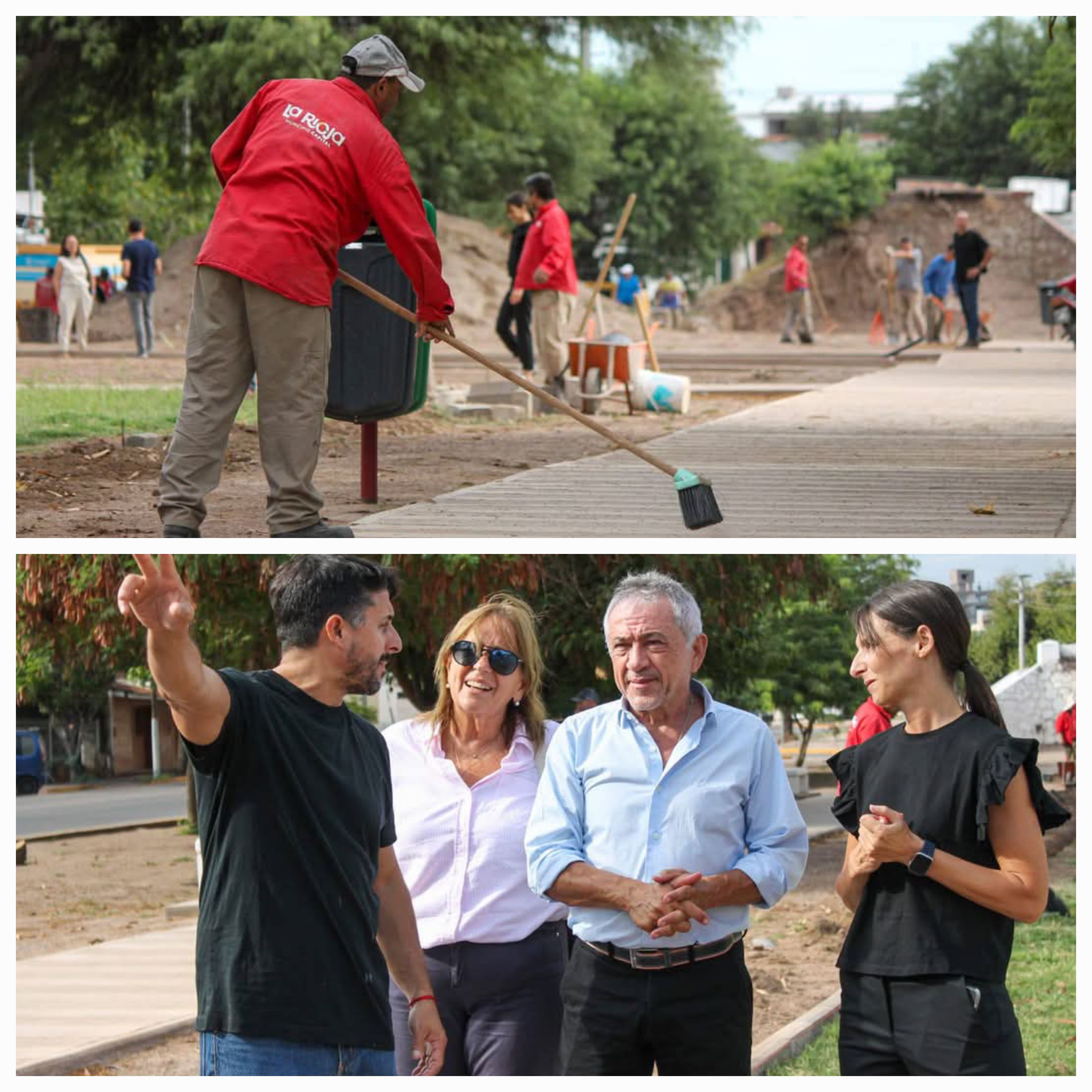 El Municipio despliega tareas para habilitar un nuevo pulmón verde.