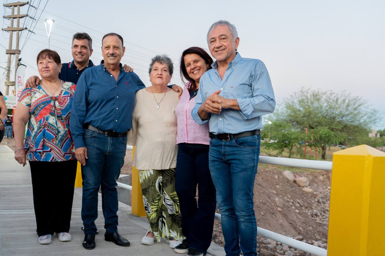 El Municipio Capital habilitó el paso del nuevo puente en el Barrio Los Naranjos. 