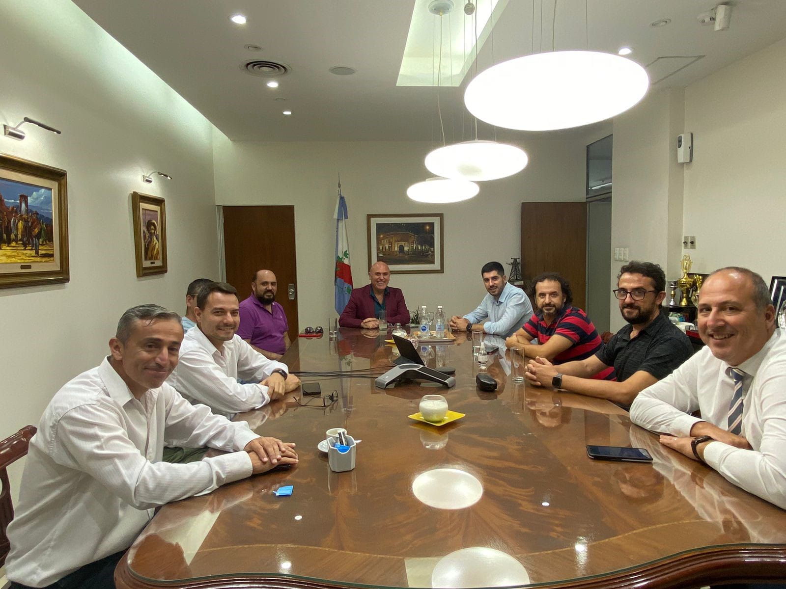 El Directorio de Banco Rioja se reunió con autoridades de San Luis 