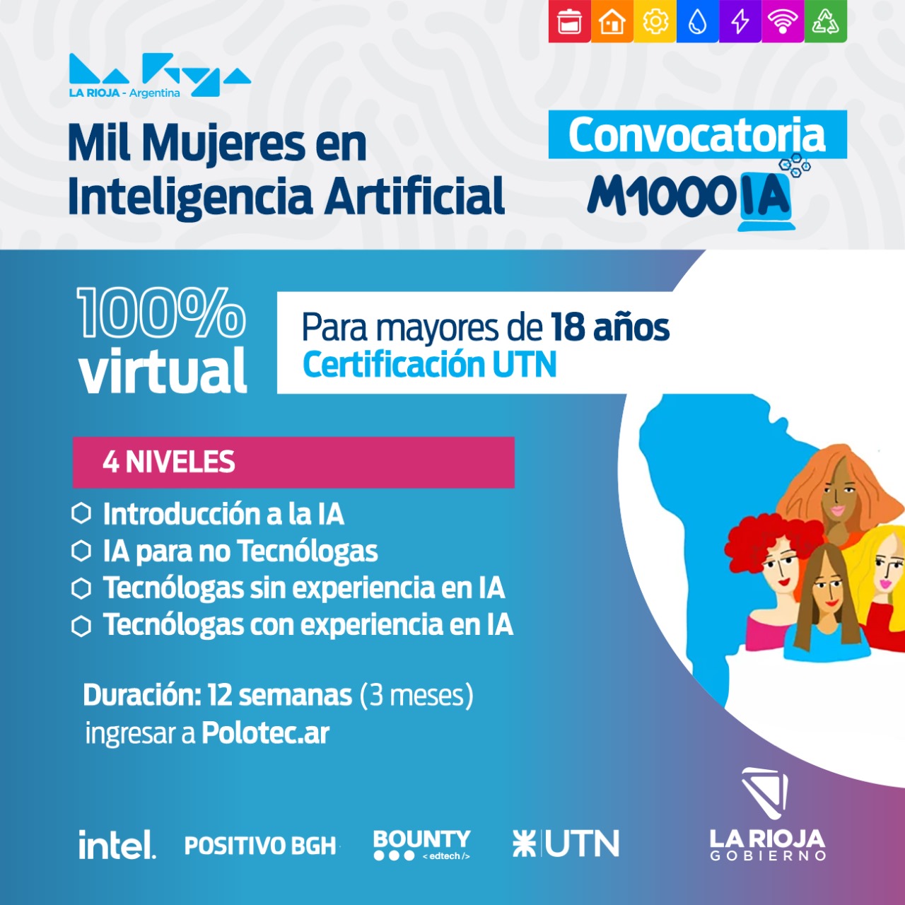 Mil mujeres en Inteligencia Artificial.