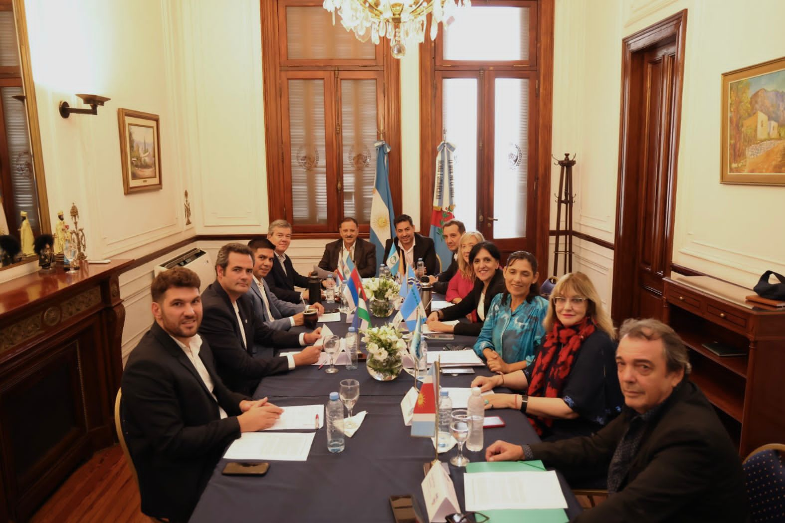 En Bs As. Quintela escuchó a las y los ministros de Desarrollo Social de diferentes provincias.