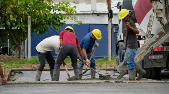 Armando Molina visitó avances de obras en el Club Social y Deportivo Joaquín Víctor González