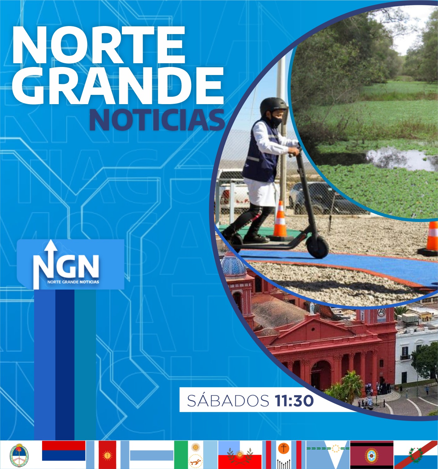 El Noticiero del Norte Grande ya se puede ver en diez provincias argentinas