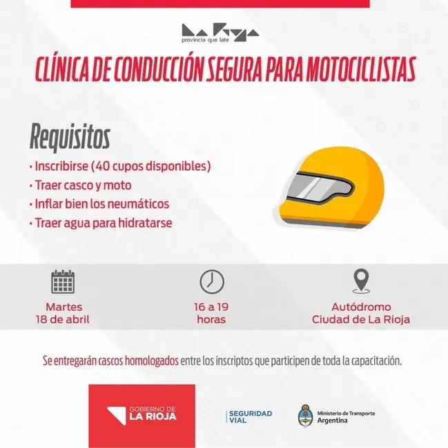 Se realizará una clínica de Conducción Segura para trabajadores de los Medios de Comunicación