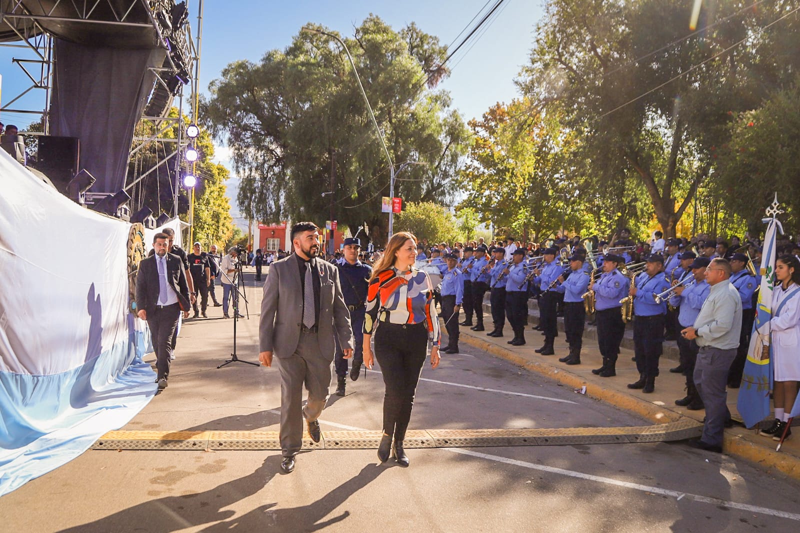 Teresita Madera presidió el acto central por el 431° Aniversario del Departamento Famatina