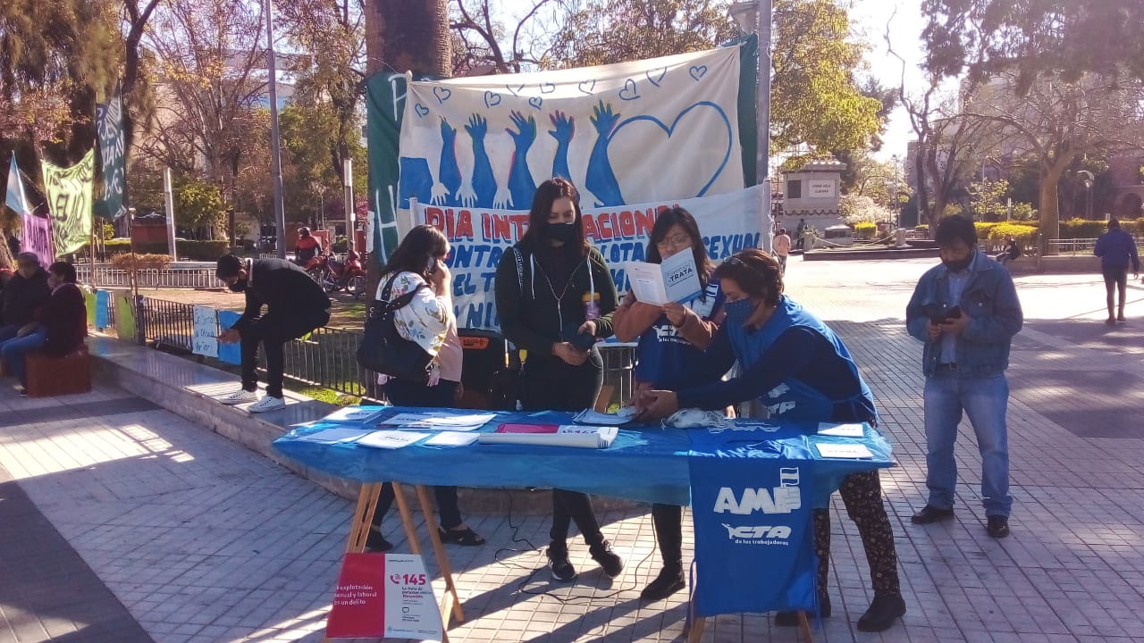 AMP continúa con el reclamo por mejoras salariales