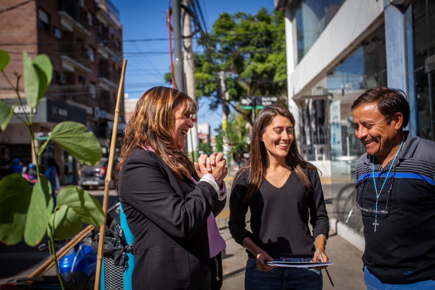 Ambiente Municipal continúa con el plan de arbolado en la Ciudad.