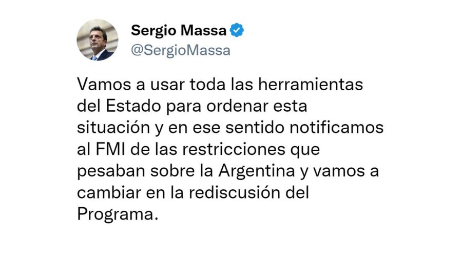 Tras la disparada del dólar, el FMI confirmó negociaciones con Argentina