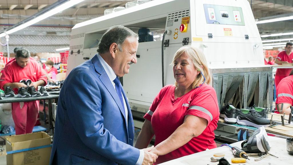 Con la presencia de Quintela, PUMA inauguró dos nuevas líneas de producción y generó 100 nuevos puestos de trabajo