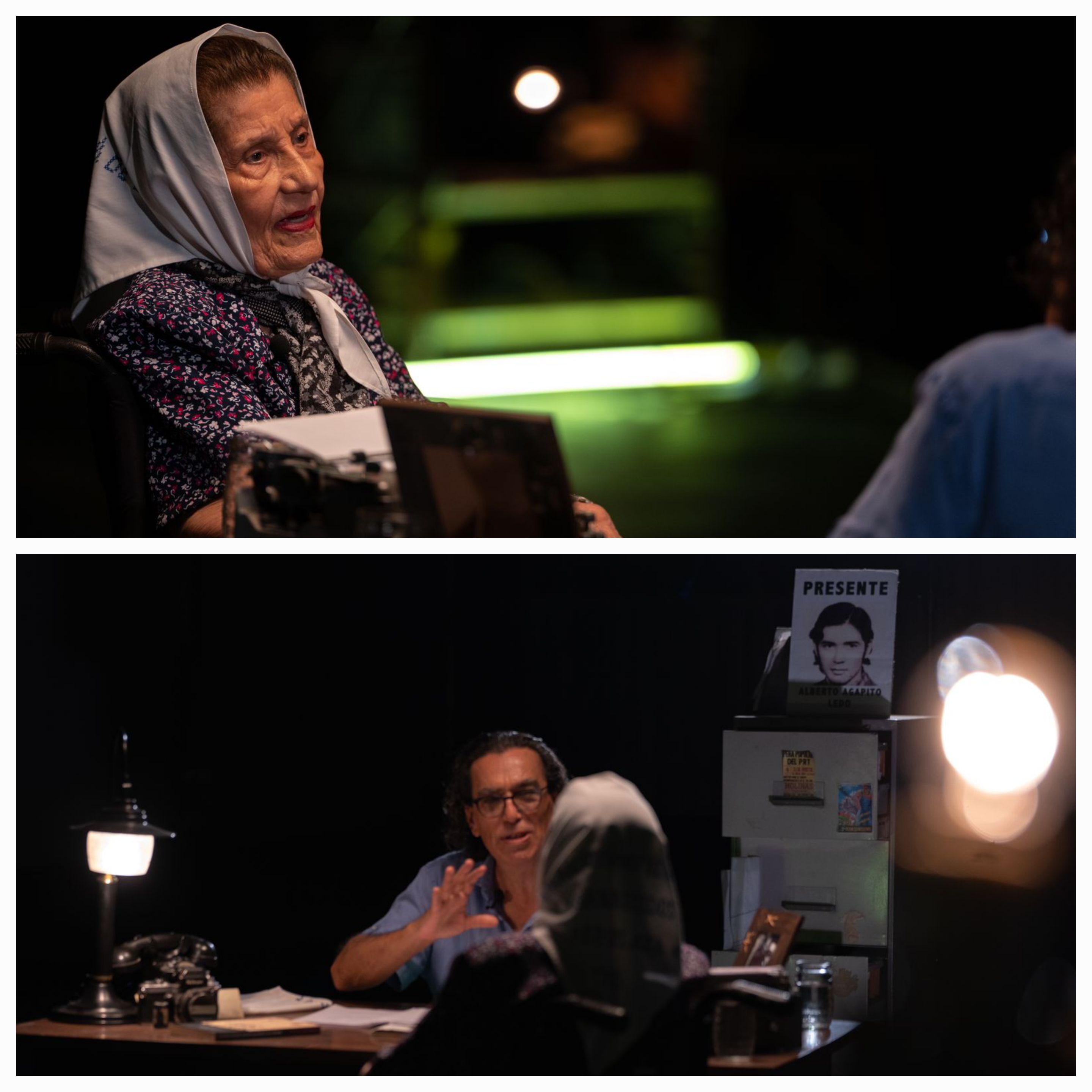 Con Marcela Ledo, Madre de Plaza de Mayo. Este miércoles estrena el capítulo 1 de la serie documental Contra El Olvido.