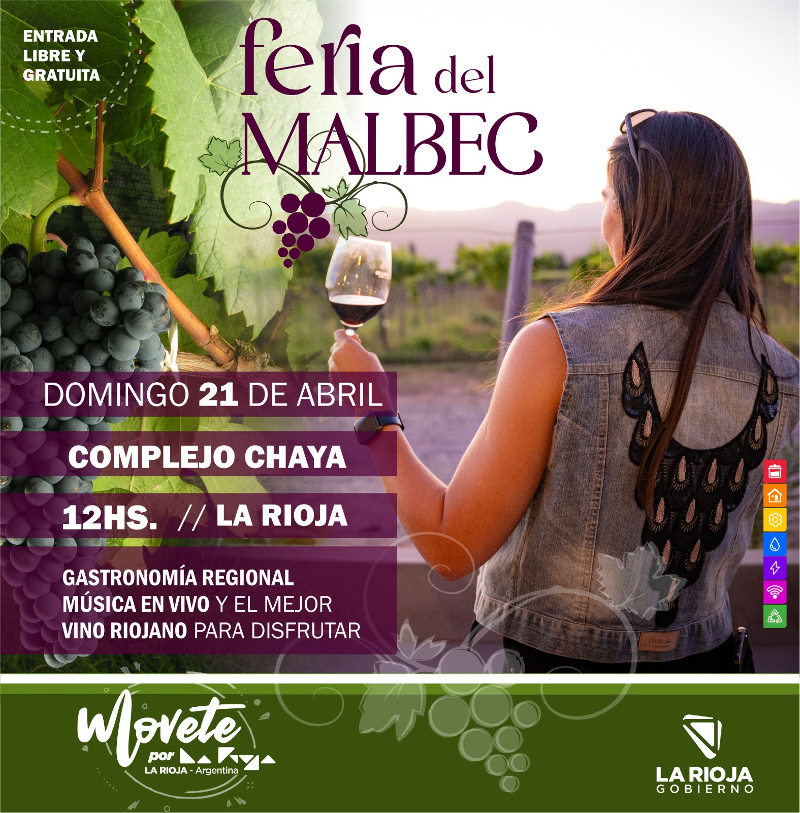 Semana del Malbec: nuevas experiencias para disfrutar de esta maravillosa cepa argentina con fuerte identidad riojana.