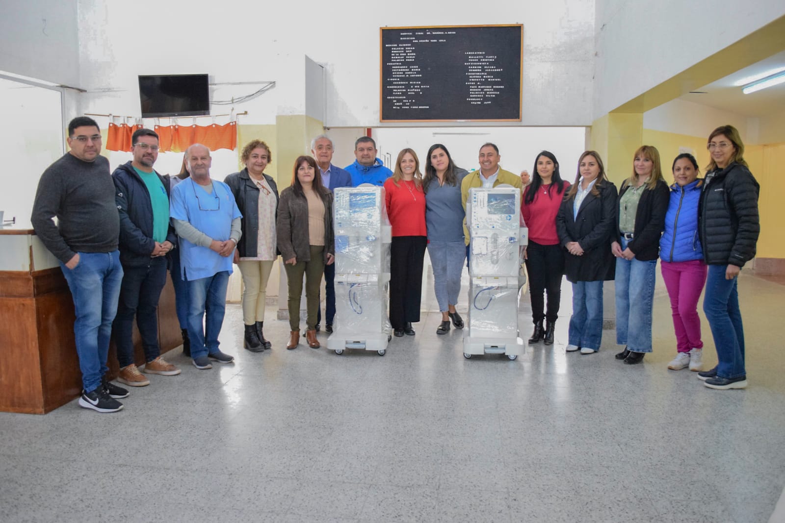 El Hospital de Villa Unión recibió moderno equipamiento para el servicio de hemodiálisis