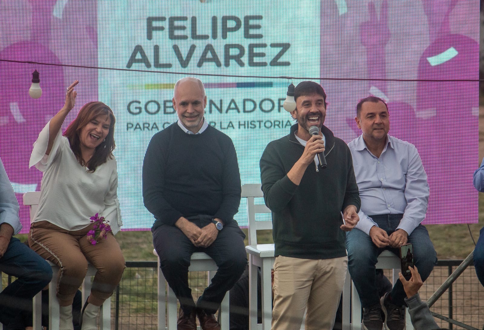 Contundente respaldo a los candidatos de Juntos por el Cambio