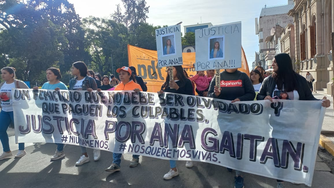 Familiares de Ana Gaitán se movilizaron exigiendo justicia: “No dudamos que hay más personas involucradas en el asesinato”
