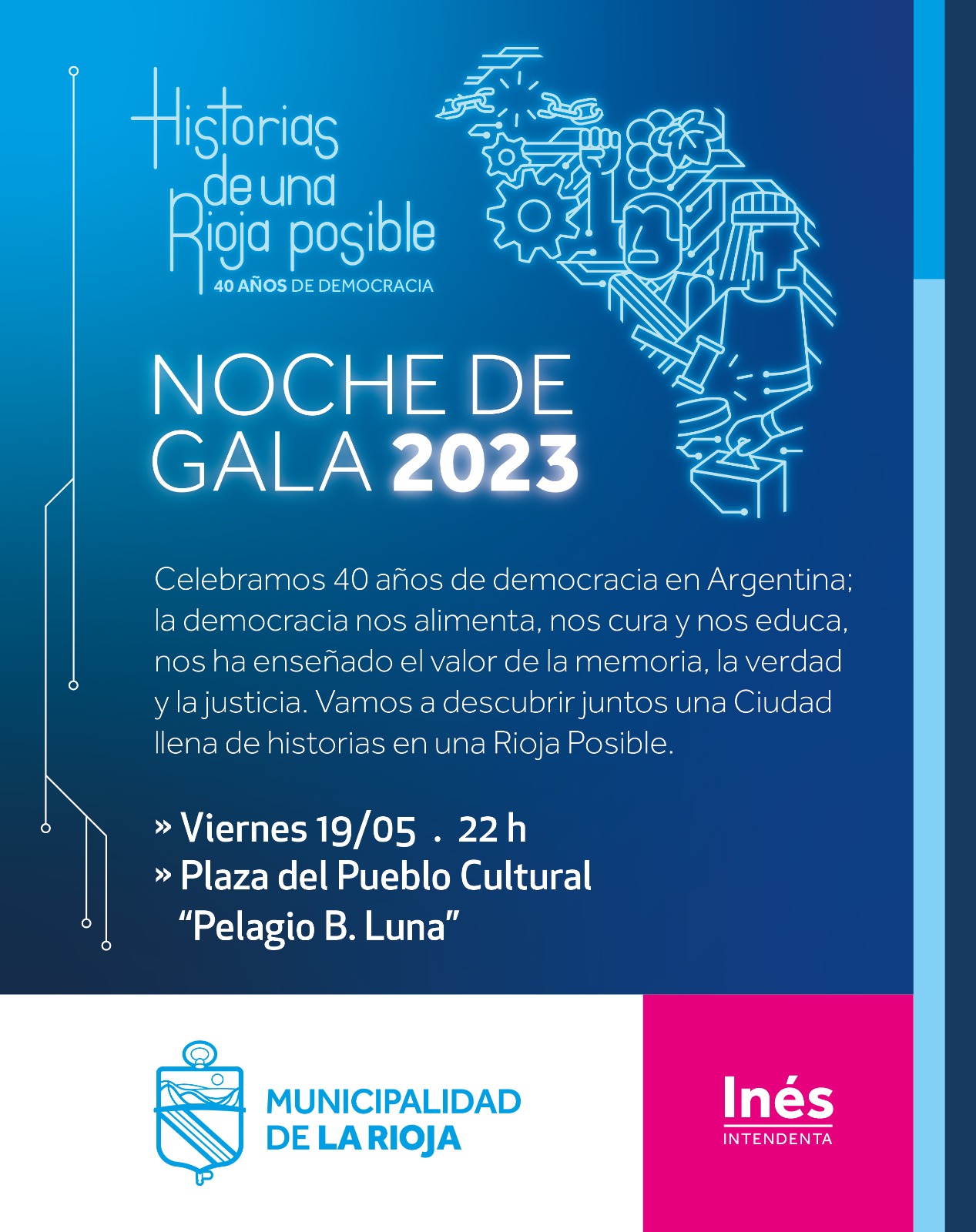 Este viernes llega la Noche de Gala por un nuevo aniversario de La Rioja