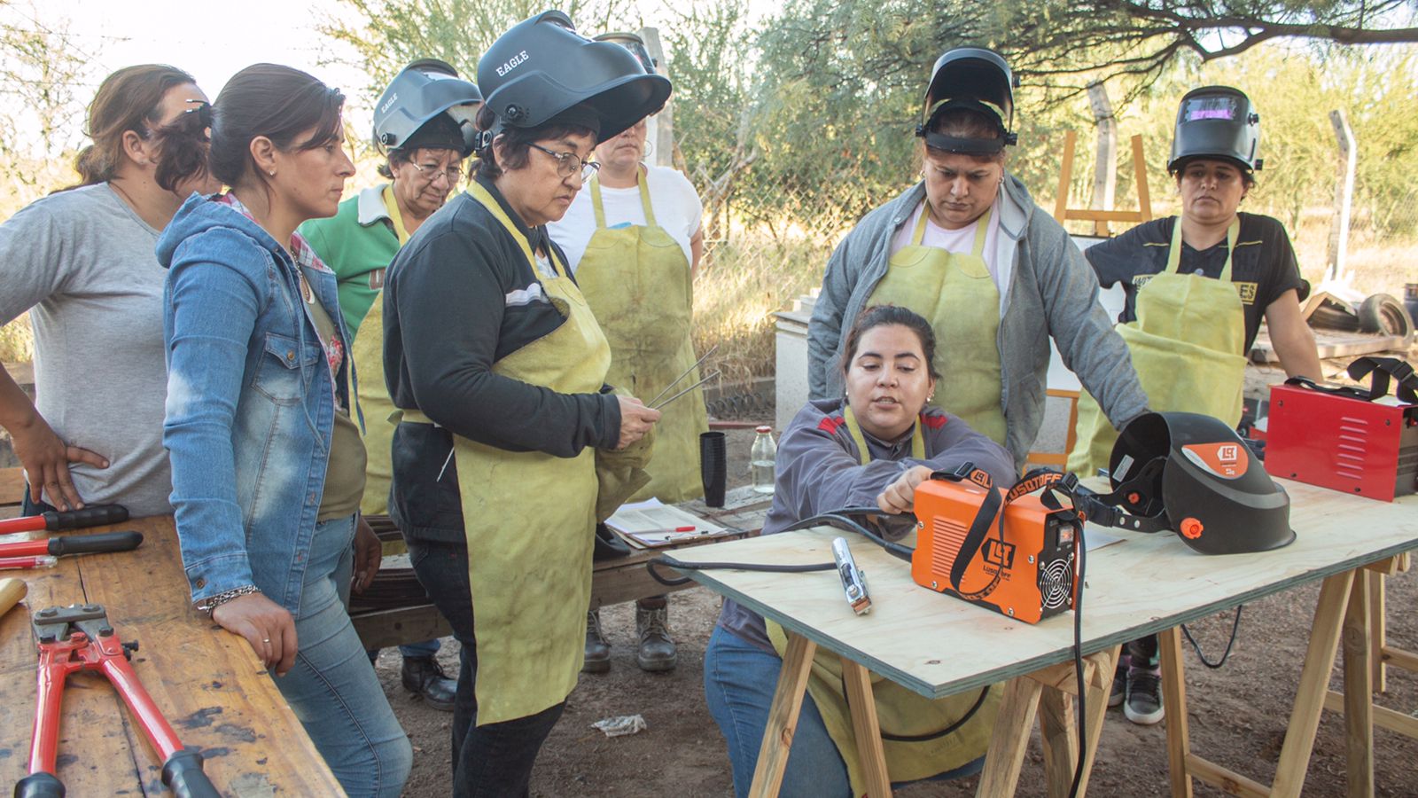 Comenzaron los talleres del Programa Constructoras 