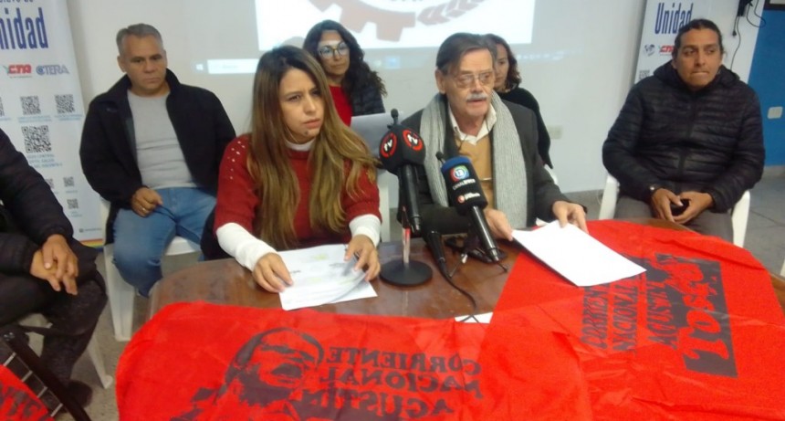 AMP ratificó el paro convocado para mañana martes
