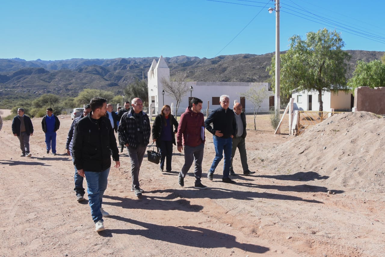 Autoridades provinciales visitaron Malanzán para acompañar las necesidades del departamento Facundo Quiroga.  