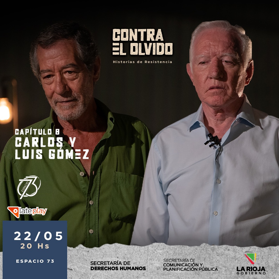 “Contra el Olvido: Historias de Resistencia” estrena nuevo capítulo con la participación de los hermanos Luis y Carlos Gómez