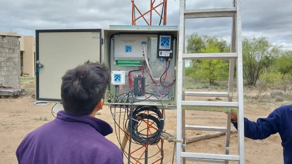 El Gobierno de La Rioja instaló una nueva estación meteorológica en Chilecito.