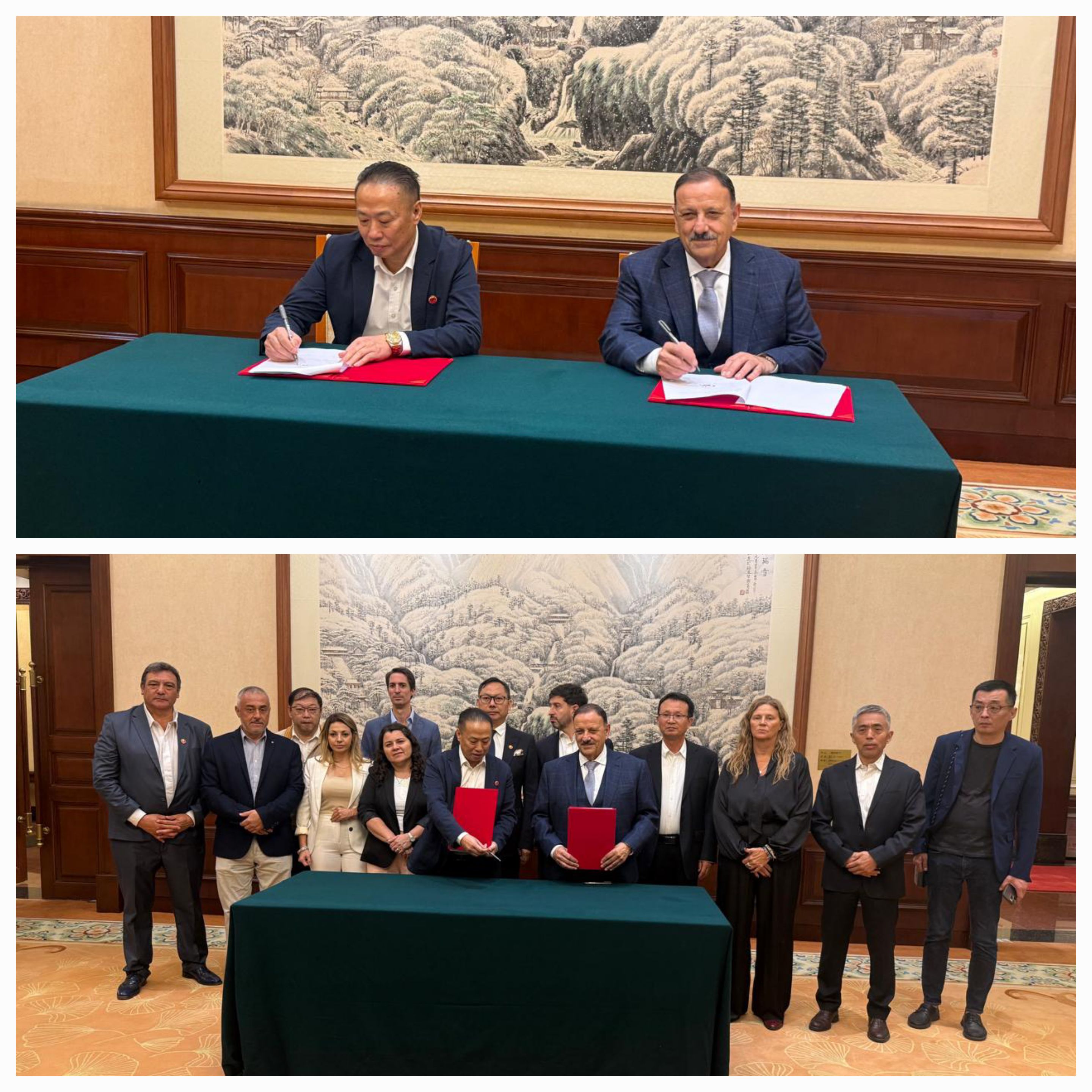 El Gobierno firmó acuerdo estratégico con empresa china para impulsar el desarrollo minero sustentable.