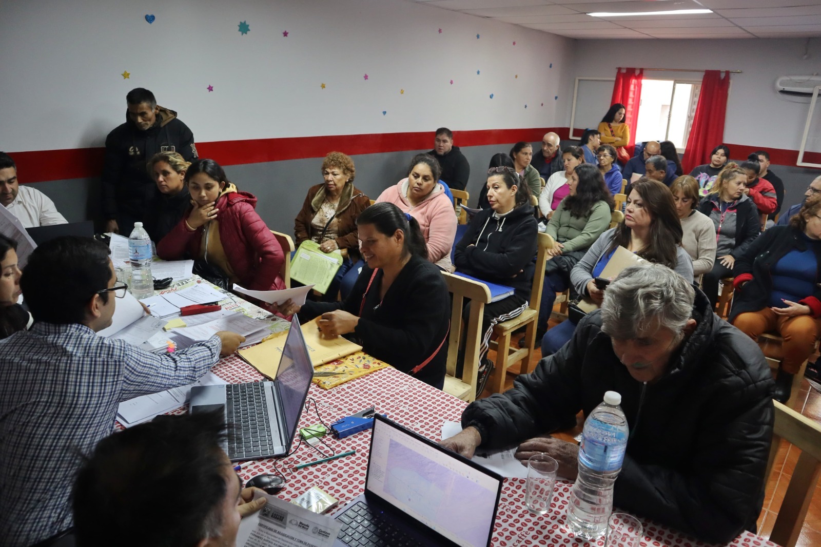 En Anillaco, más de 300 familias iniciaron el trámite para obtener su título de propiedad.