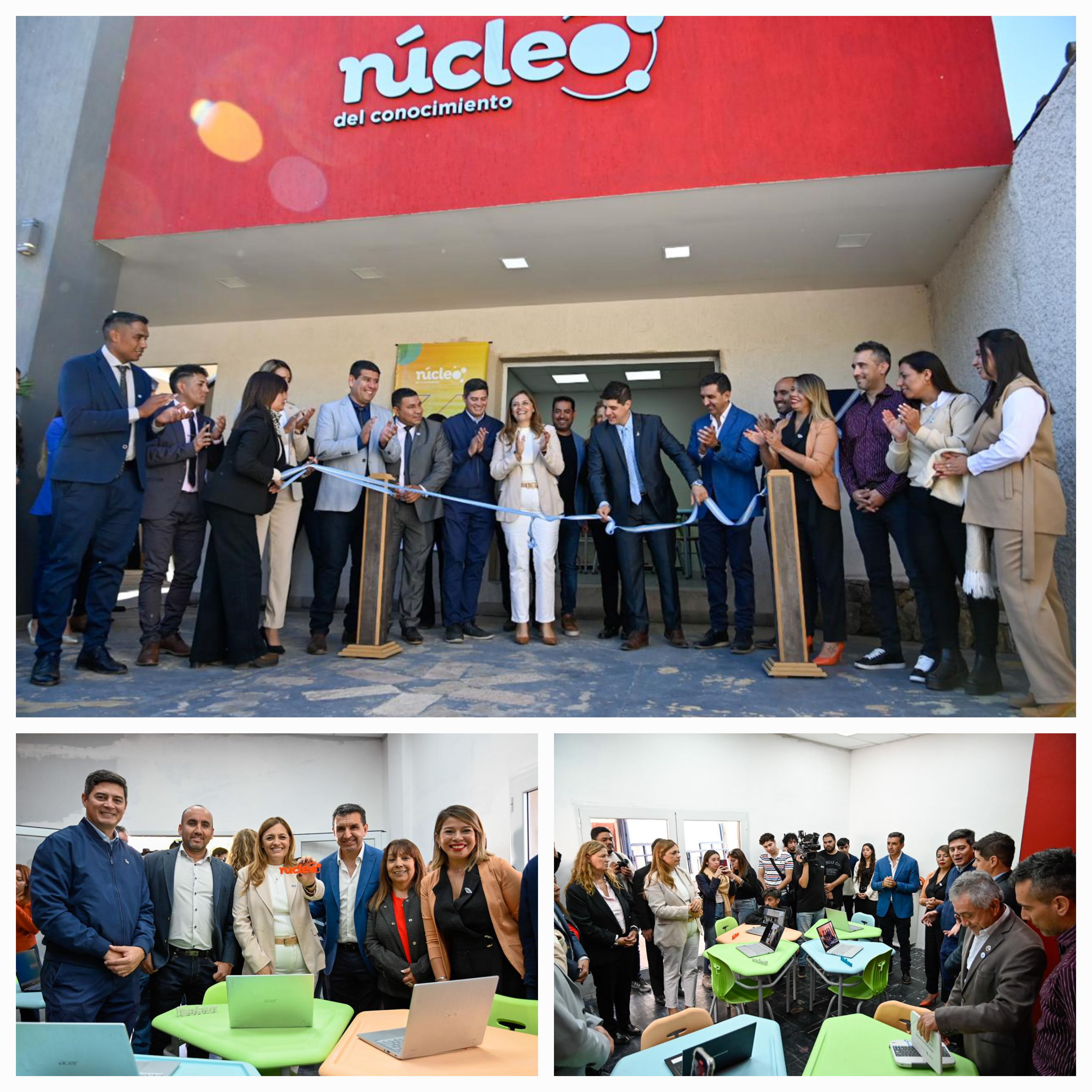 Compromiso con la educación y el trabajo en el aniversario de Sanagasta.