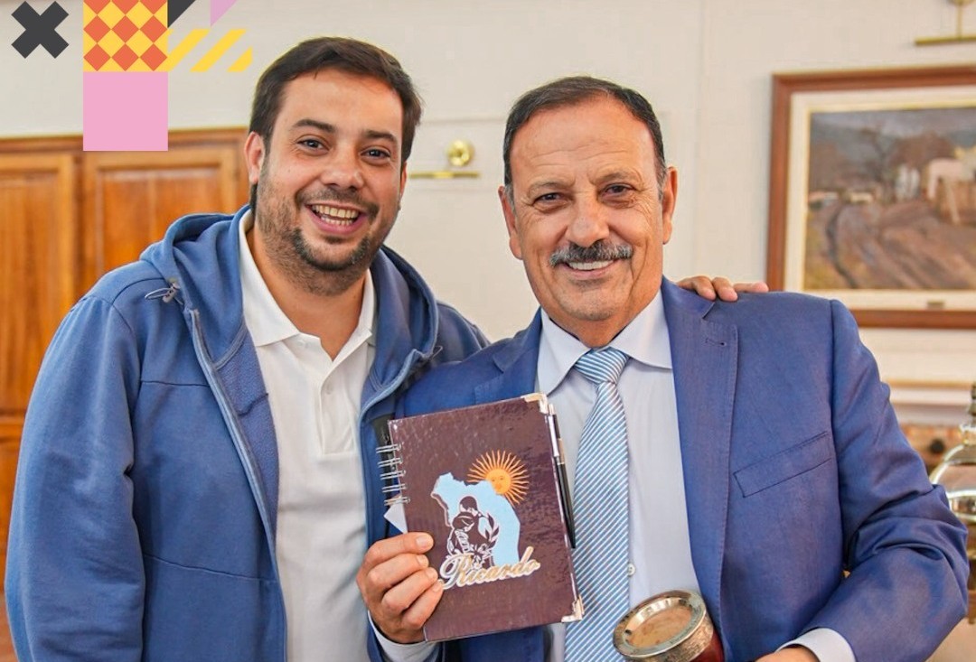 Quintela recibió a candidato correntino interesado en conocer su modelo de gestión.