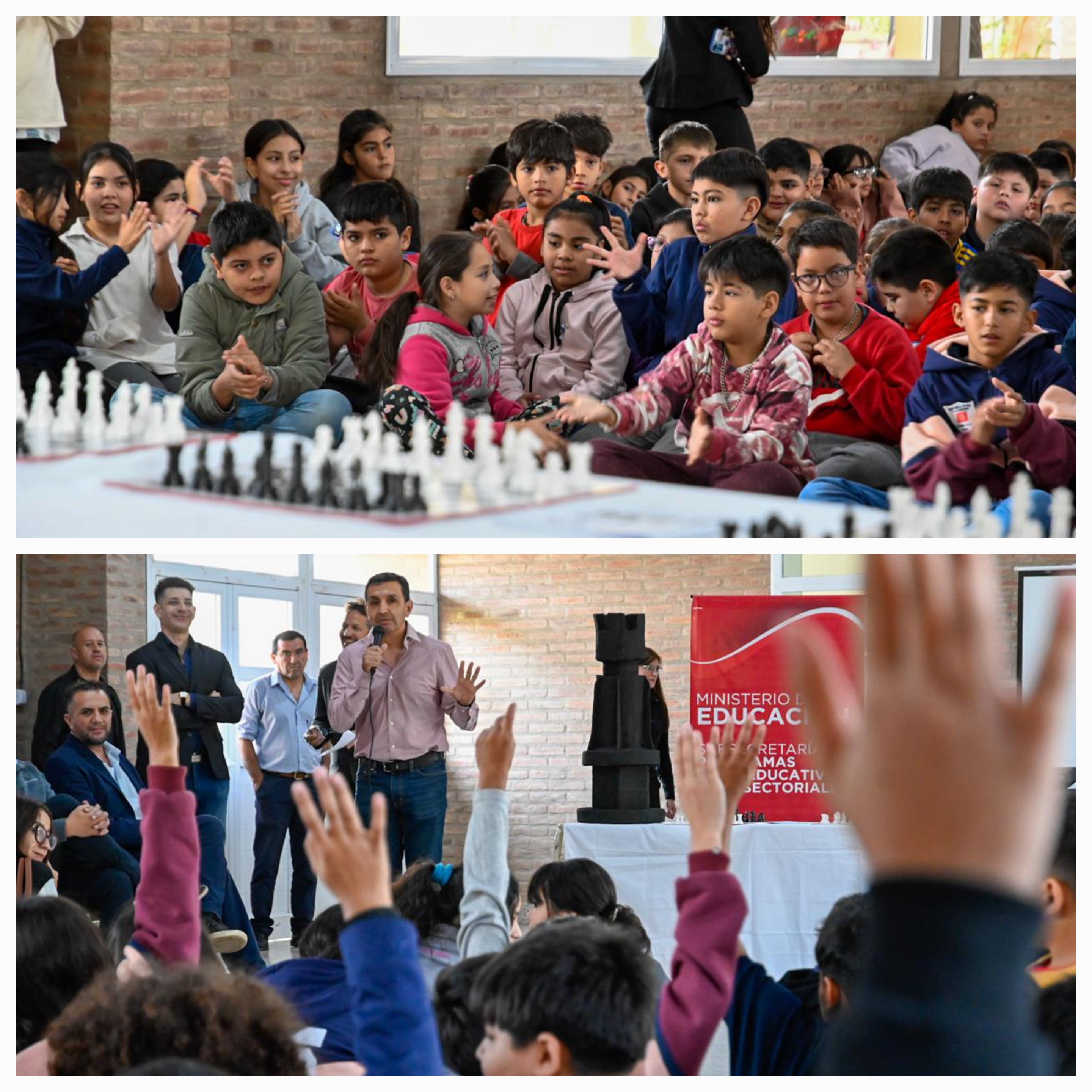 Educación lanzó la Escuela de Ajedrez con el objetivo de potenciar mentes críticas y creativas
