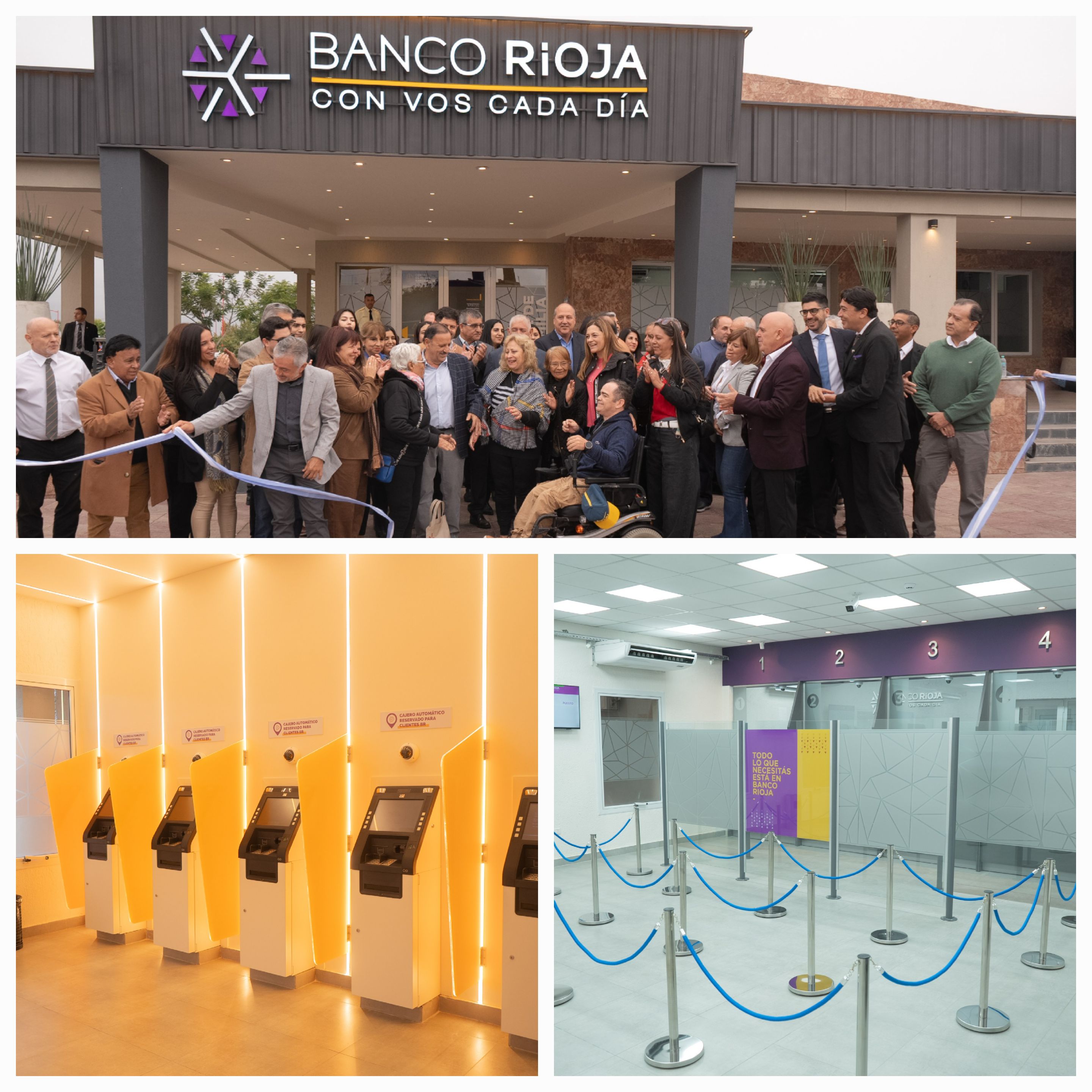 Banco Rioja refuerza su presencia en la zona sur de Capital con un nuevo centro de pagos