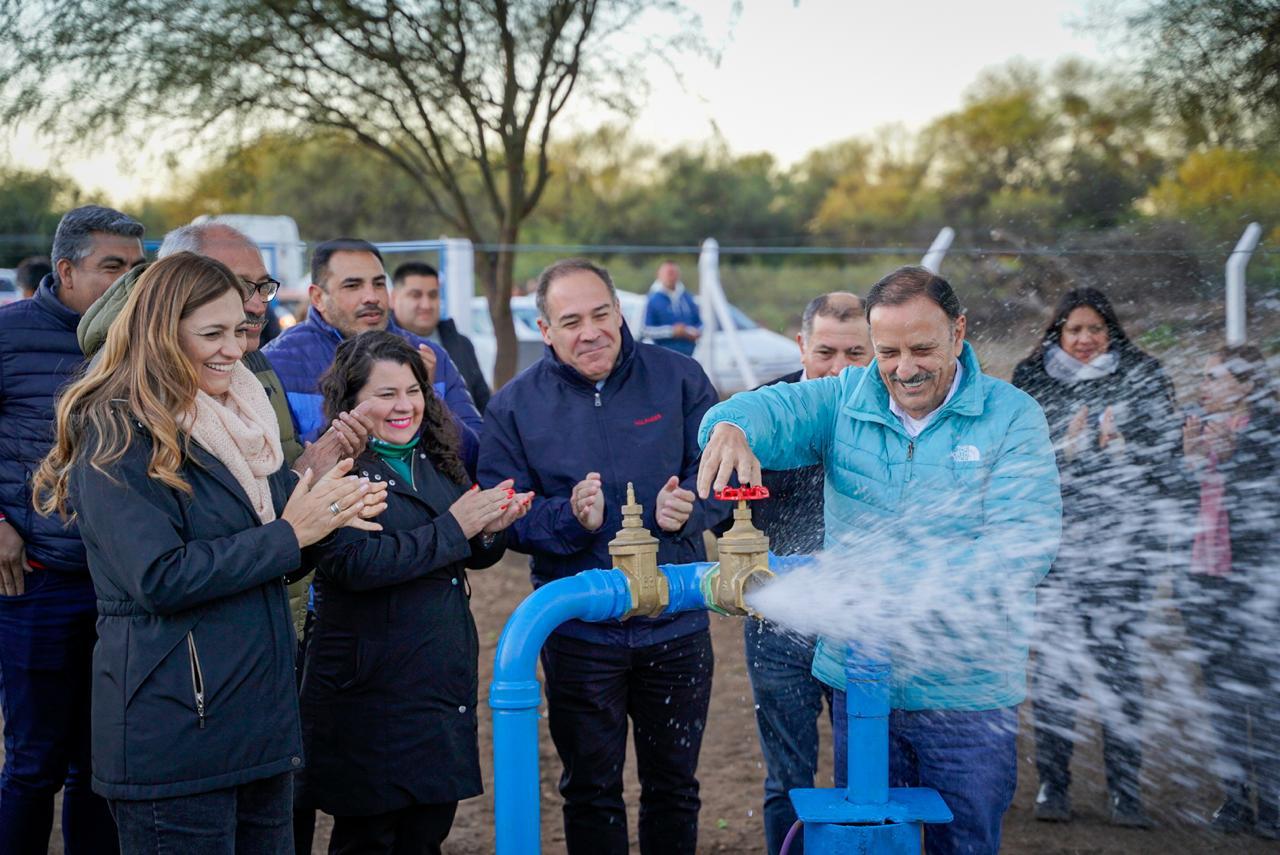 Obras hídricas mejoran la calidad de vida en Desiderio Tello y La Paz