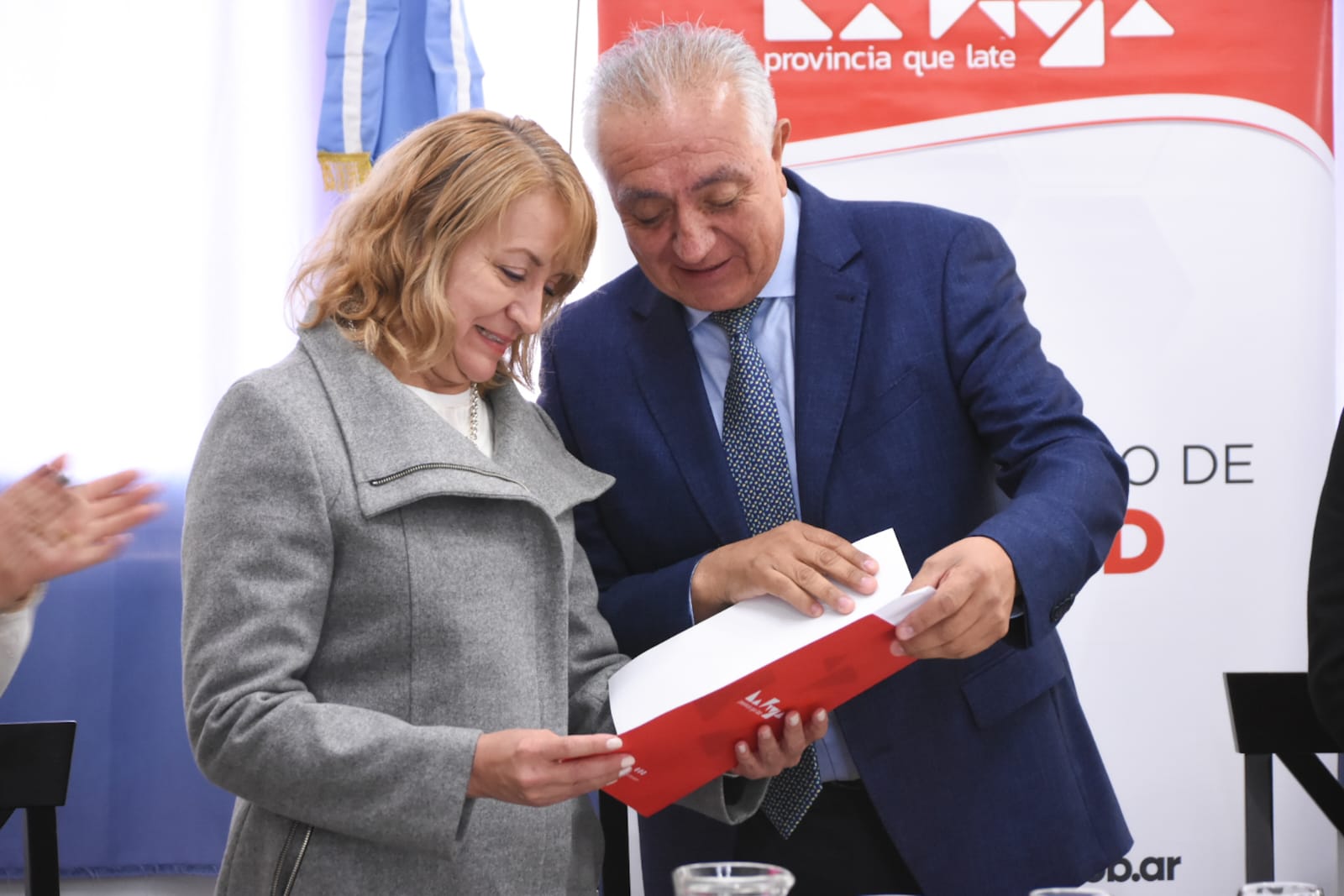 Pusieron en funciones a las nuevas autoridades del Hospital Eleazar Herrera Motta de Chilecito