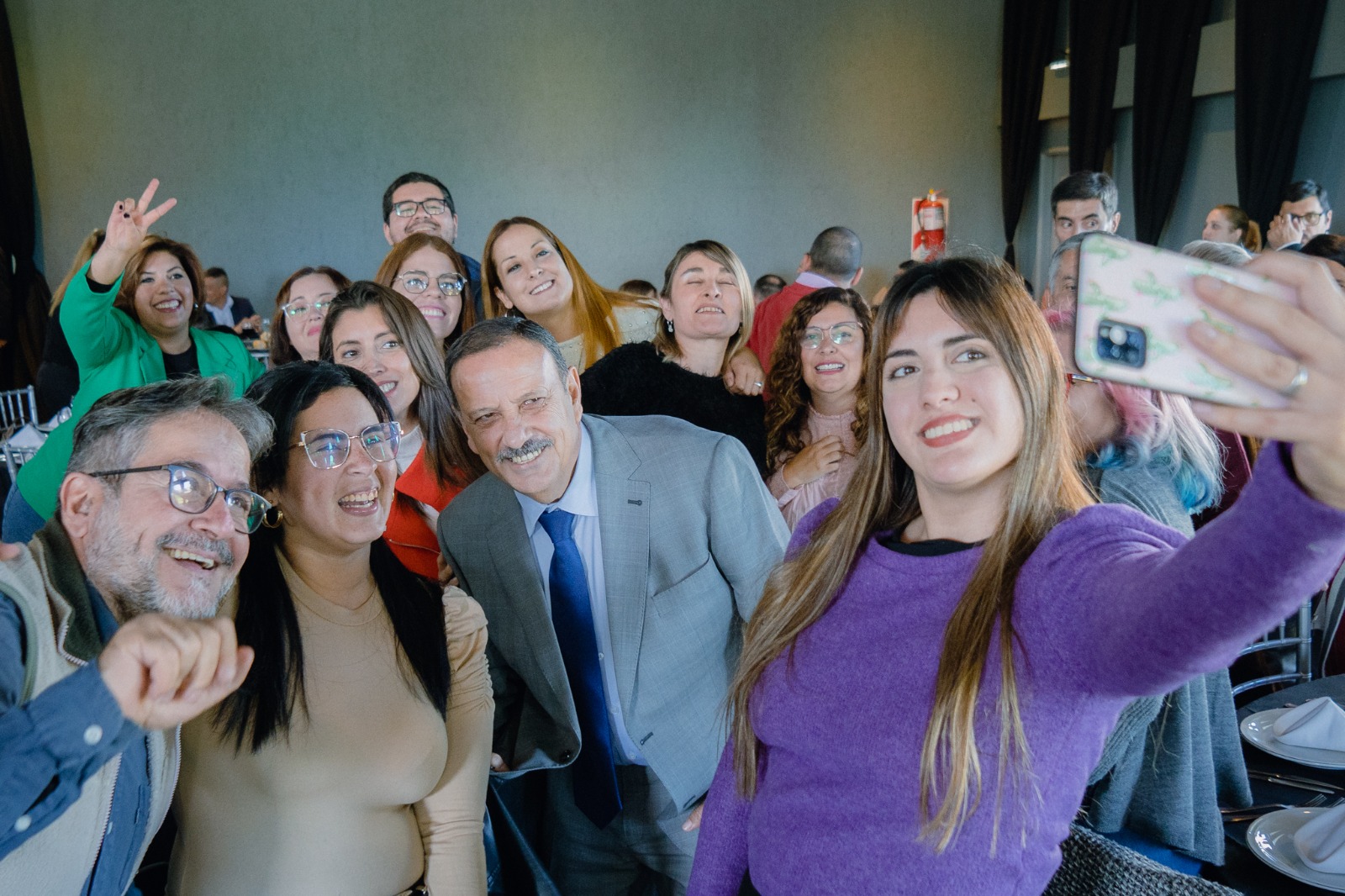 Quintela invitó a las y los periodistas a sumarse a la discusión y debate de la gobernanza