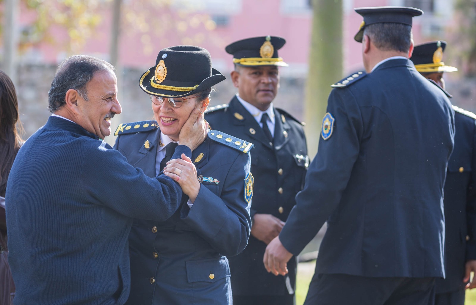El gobernador Ricardo Quintela puso en funciones a la nueva Plana Mayor de la Policía 